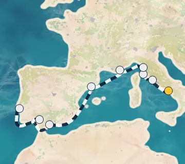 10 Night Naples to Lisbon cruise