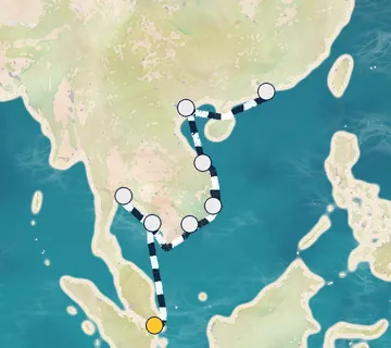 14 Night Singapore to Hong Kong cruise
