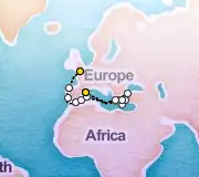 24 Night London to Barcelona cruise