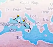 5 Night Rome to Savona cruise
