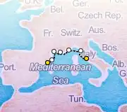 7 Night Rome to Barcelona cruise