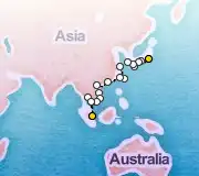 27 Night Tokyo to Singapore cruise