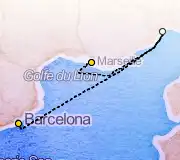 3 Night Marseille to Barcelona cruise