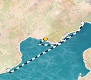3 Night Marseille to Barcelona cruise