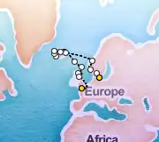 20 Night Copenhagen to London cruise