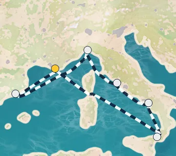 7 Night Toulon to Toulon cruise