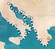 14 Night Athens to Rome cruise
