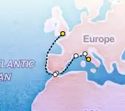 8 Night Rome to London cruise