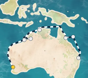 13 Night Perth to Brisbane cruise