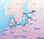 9 Night Helsinki to Copenhagen cruise