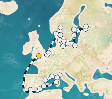 37 Night London to Copenhagen cruise