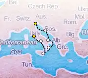 7 Night Venice to Rome cruise
