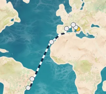 17 Night Naples to Rio cruise