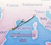 3 Night Barcelona to Barcelona cruise