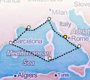 7 Night Rome to Rome cruise
