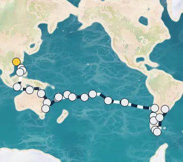 60 Night Hong Kong to Buenos Aires cruise