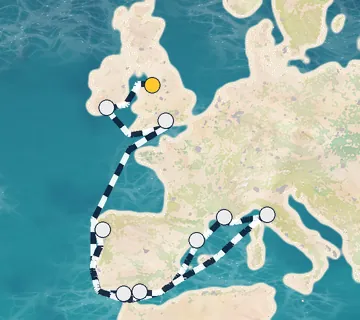 18 Night Liverpool to London cruise