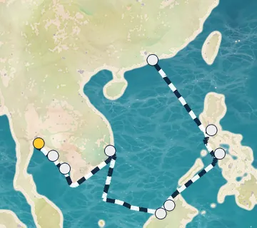 13 Night Bangkok to Hong Kong cruise
