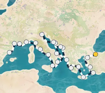 28 Night Istanbul to Barcelona cruise