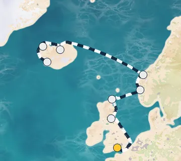 11 Night London to Reykjavik cruise
