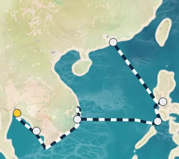 12 Night Bangkok to Hong Kong cruise