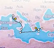 11 Night Rome to Athens cruise
