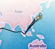 19 Night Tokyo to Suez Canal cruise