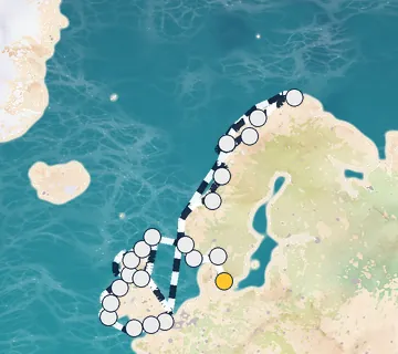 36 Night Copenhagen to Copenhagen cruise