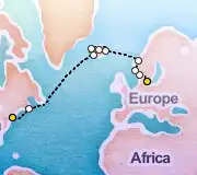 16 Night Copenhagen to New York cruise