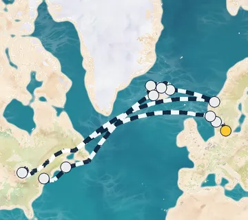 16 Night Copenhagen to New York cruise