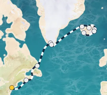 14 Night New York to Reykjavik cruise