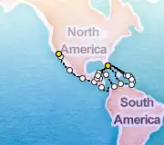 44 Night Los Angeles to Miami cruise