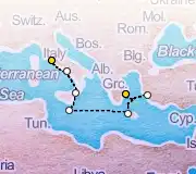 7 Night Rome to Athens cruise