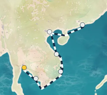 14 Night Bangkok to Hong Kong cruise