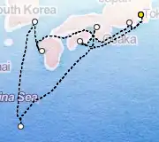 12 Night Tokyo to Tokyo cruise
