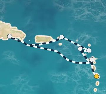 8 Night Fort-de-France to Fort-de-France cruise