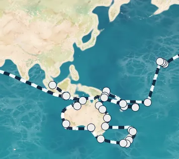 68 Night Los Angeles to Singapore cruise
