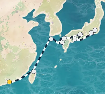 13 Night Hong Kong to Tokyo cruise