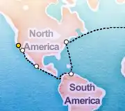 26 Night London to San Francisco cruise