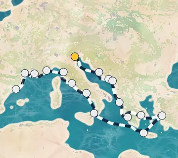 21 Night Venice to Barcelona cruise