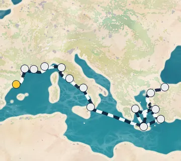 21 Night Barcelona to Istanbul cruise