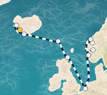 14 Night Reykjavik to Rotterdam cruise