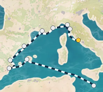 10 Night Rome to Valletta cruise