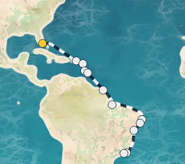 18 Night Miami to Rio cruise