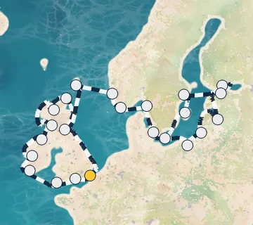 34 Night London to Copenhagen cruise