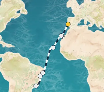 14 Night Lisbon to Rio cruise