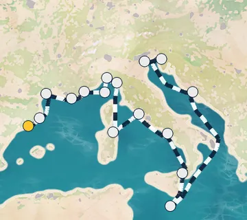 17 Night Barcelona to Venice cruise
