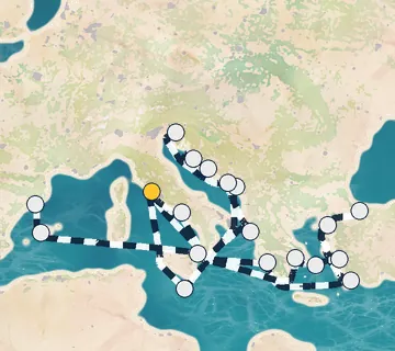 28 Night Rome to Barcelona cruise