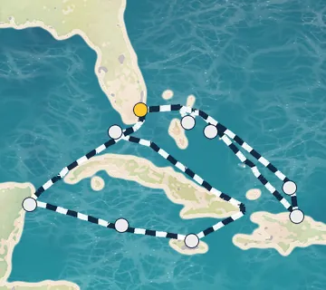 14 Night Miami to Miami cruise