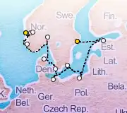 14 Night Stockholm to Bergen cruise